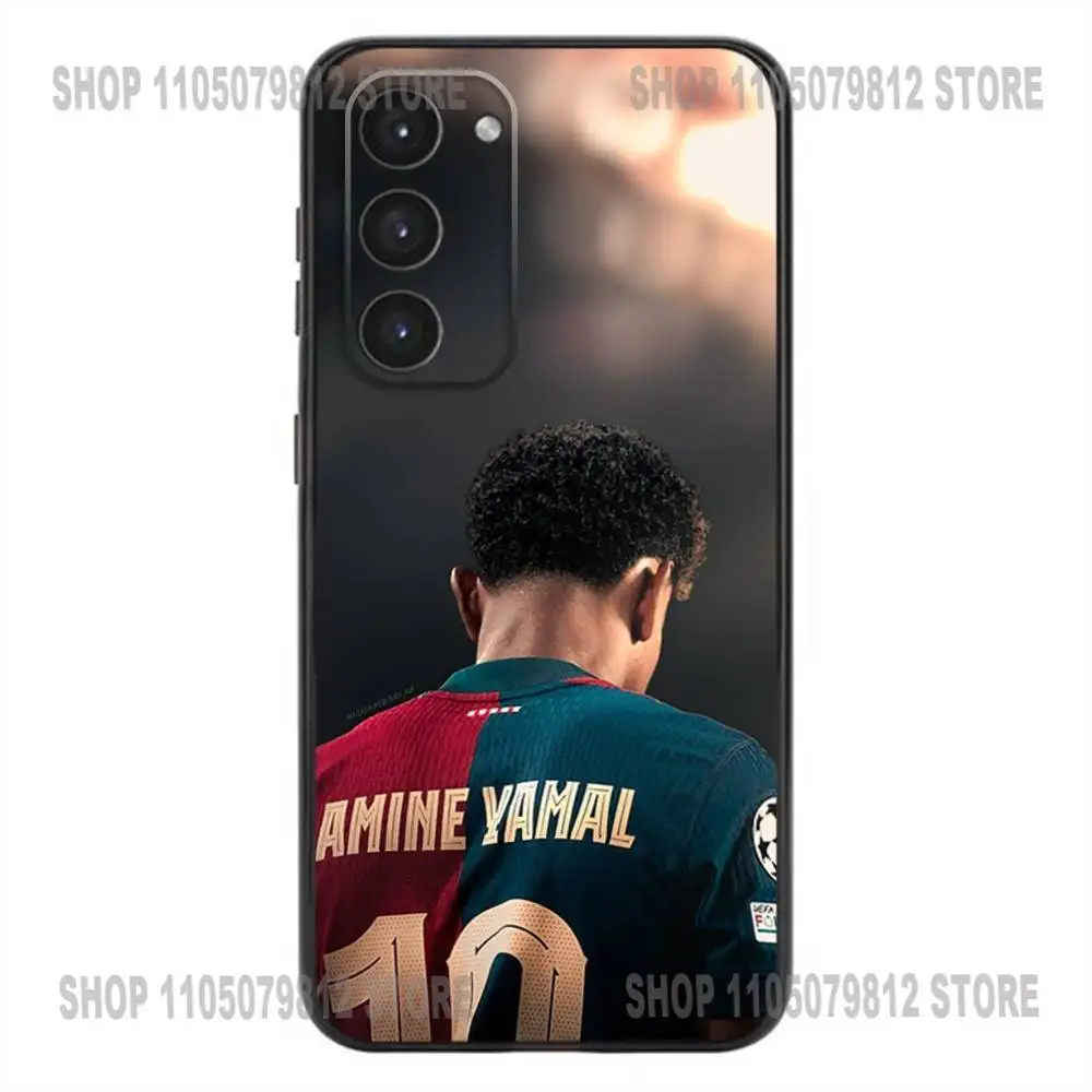 L-Lamine Sport-19 Y-Yamals Soft Silicone Black Phone Case