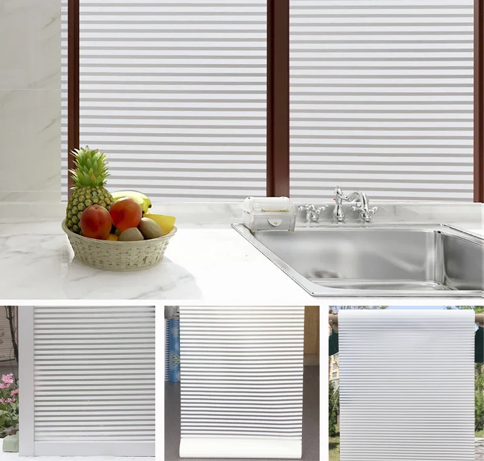 Window Privacy Film 3D Matte Self Adhesive For Home