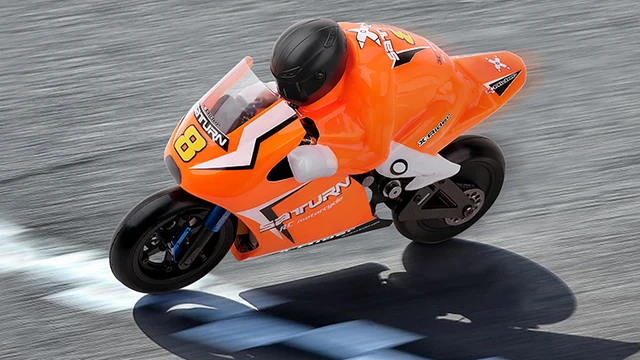 X-Rider 1:8 Saturn Remote Control Motorcycle Electric RC Model Carbon Fiber Frame Brushless Disc Brake 2