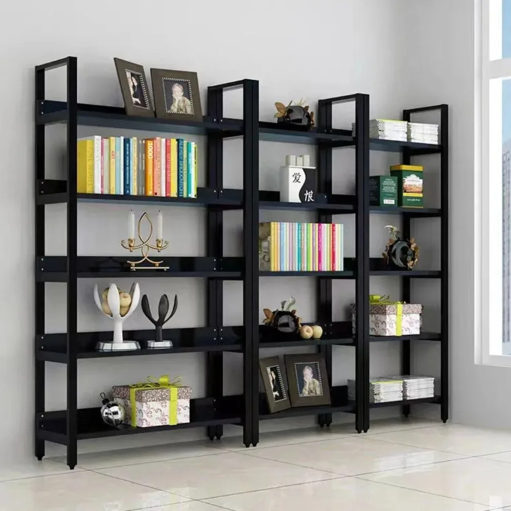 Simple Bookshelf Outdoor Flower Stand Home Bookcase Office Display Decoration Stand Rack Bookcase Storage Shelf
