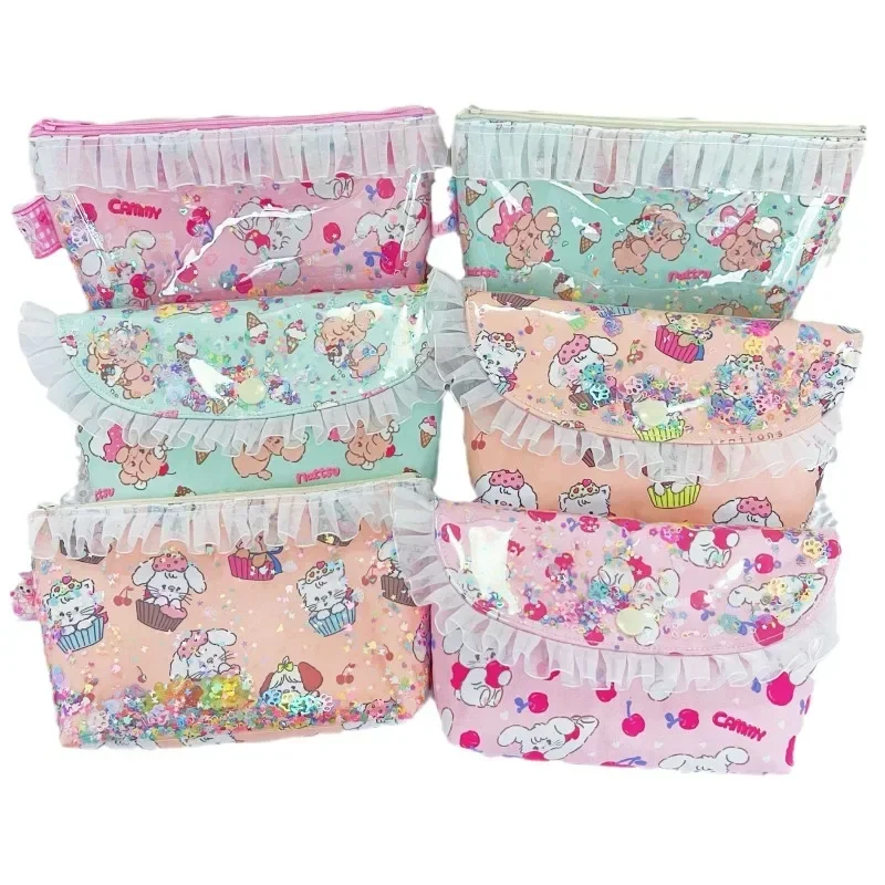 

Anime Mikko Quicksand Makeup Bag Cartoon Cute Travel Portable Organizer Toiletry Lipstick Storage Pouch Purse Kawaii Xmas Gifts