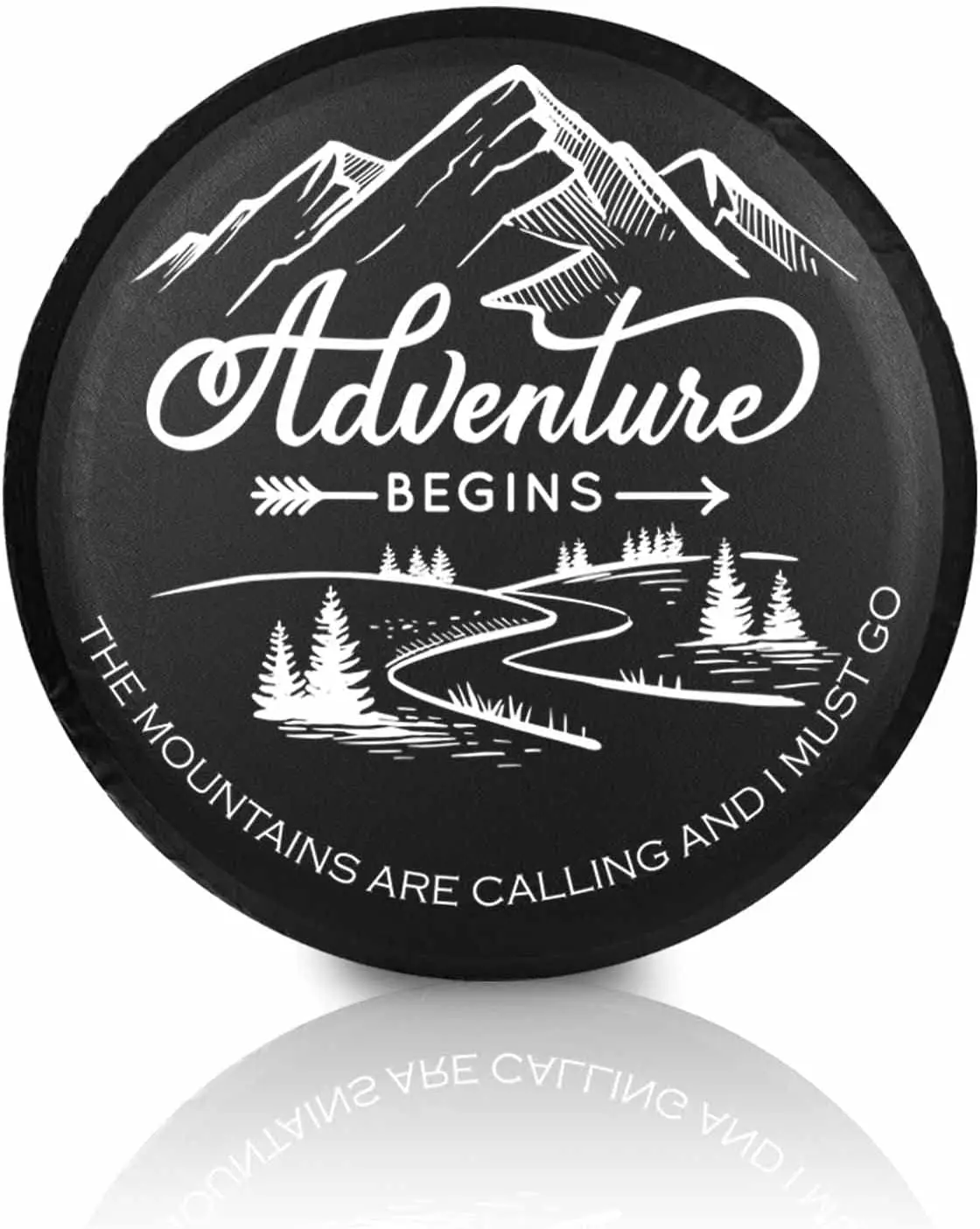 

Car Spare Tire Cover, Tire Covers for Truck, SUV, Trailer, Camper, Travel, Universal Fits Tire Diameter 14 Inch17 Inch
