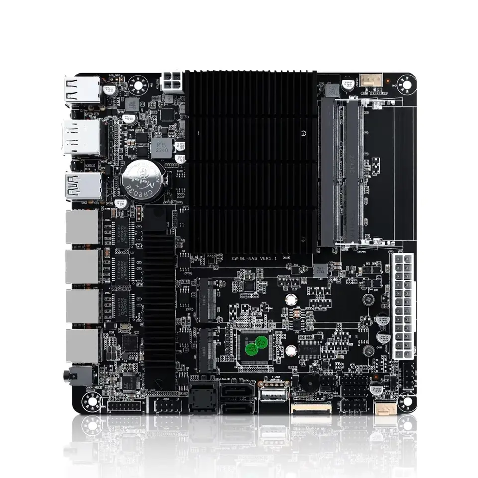 MNBOXCONET Low Power Mini ITX NAS Motherboard