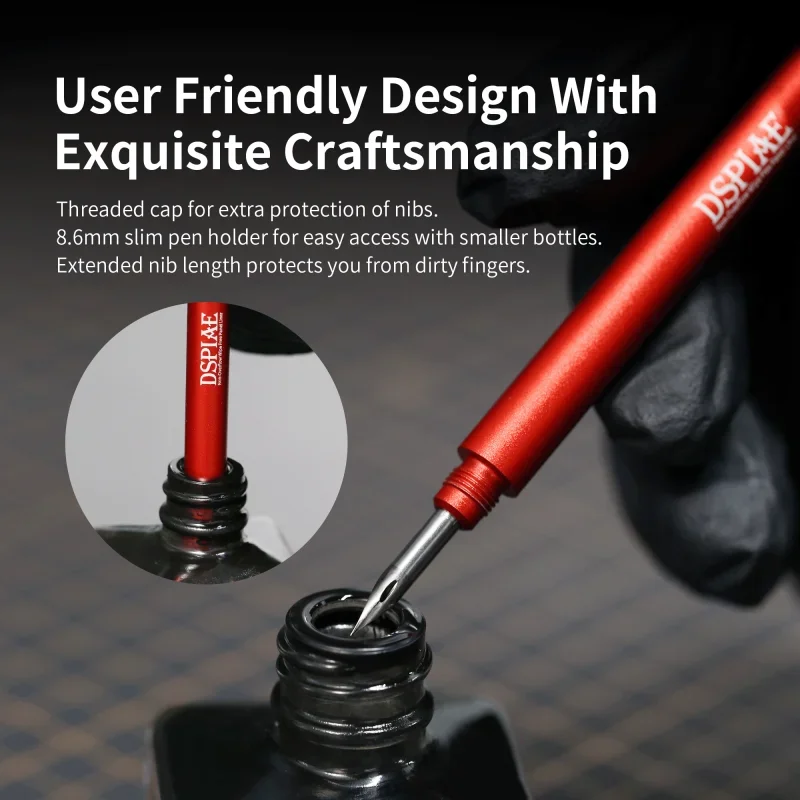 DSPIAE AT-PL Panel Liner NIB Model Tools Non-overflow Metal Handle Tool for Model Coloring Tool Accessory DIY model tools