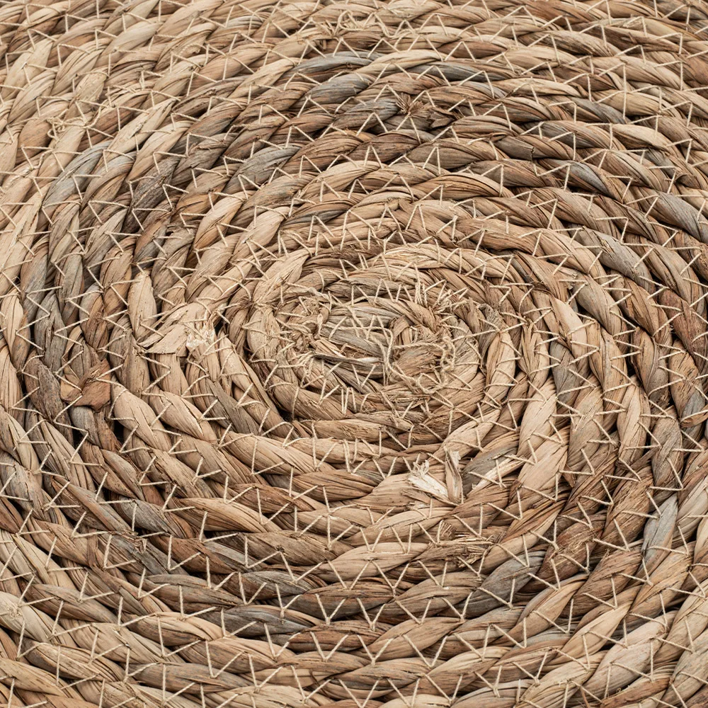 Tieker round floor cat scratching mat woven sleeping mat wear-resistant pet cat scratching mat sharpening claws