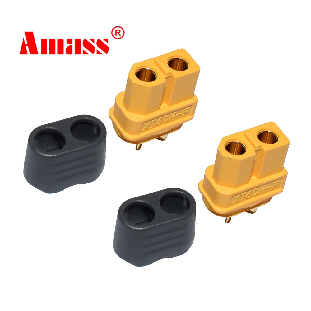 S94b2dcacd4934ecfbcd30c33c8cdf846j 10 PCS Amass XT60 Female&Male Connector Plugs XT60 Connectors XT60H For RC Lipo Battery Rc Drone Airplane Accessories Wholesale