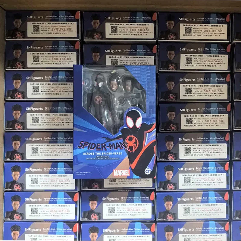 Ko Shfiguards Spider-Man Miles Morales Honduras Stacy Action Figure Marvel Spider-Man Attraverso Le Figure Spider-Verse Giocattoli Spiderman