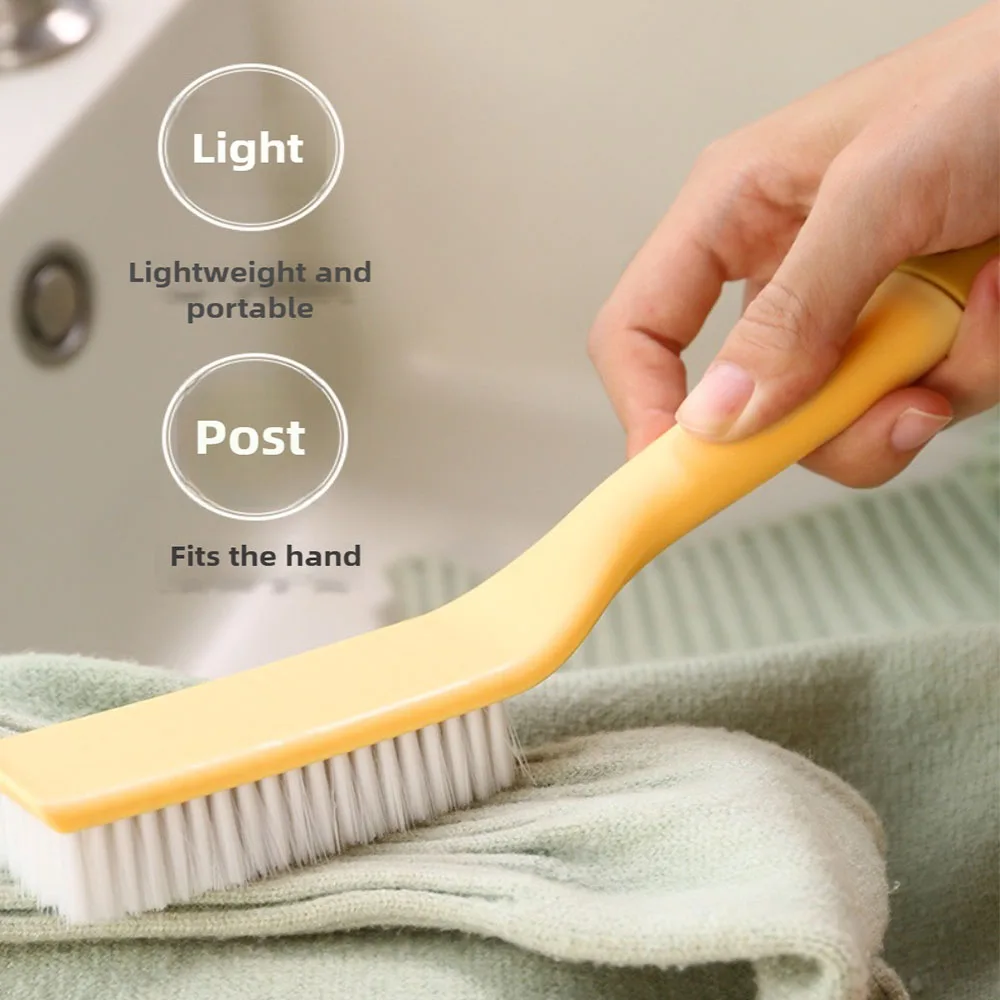 3pcs Shoe Brush Laundry Brush Multifunctional Clean Soft Bristles No Damage To Shoes No Hair Loss Long Handle Scrubbing Brush 2