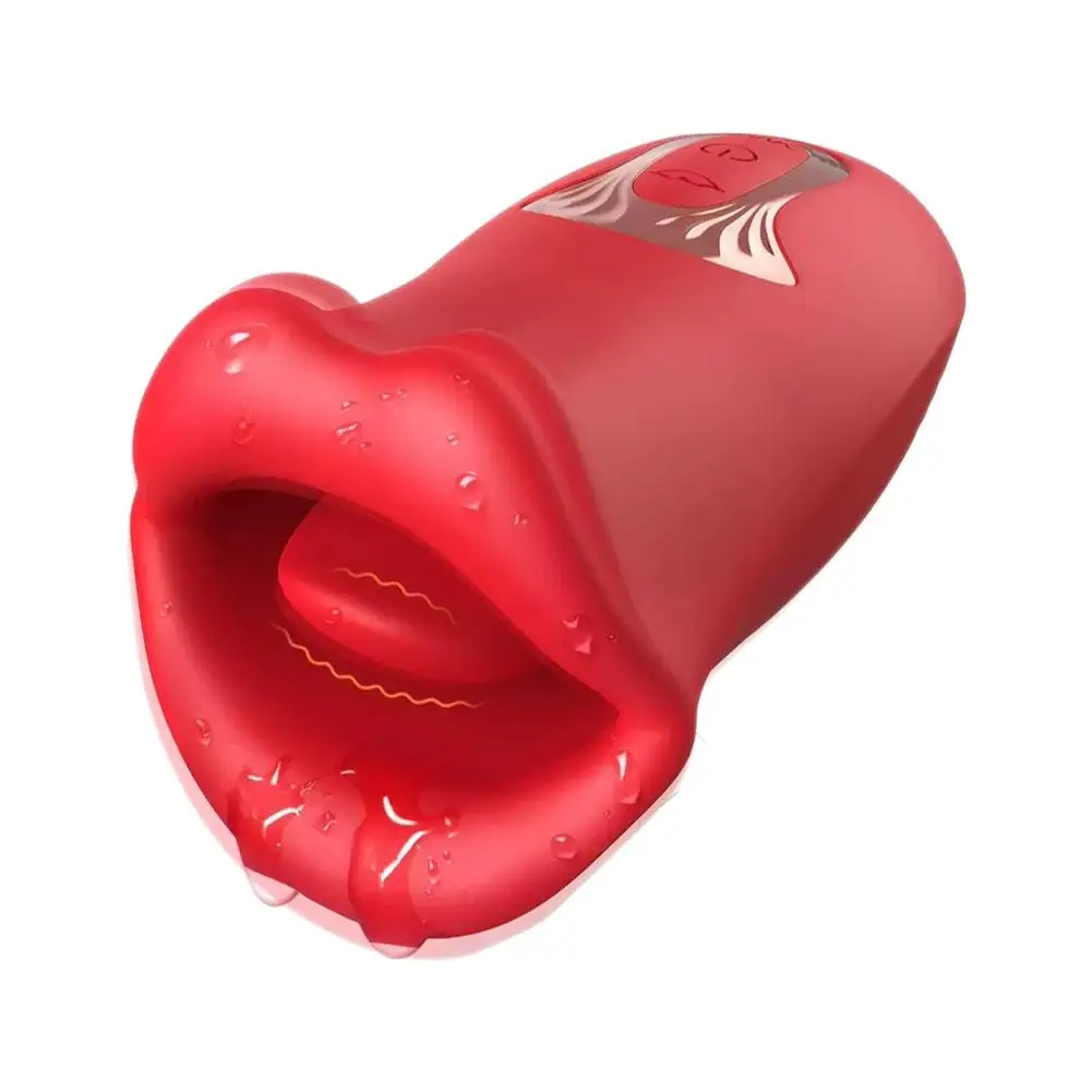 Sex Toys For Women Dildo Vibrator Tongue Licking Sucking Female Adult Masturbation Sex Toys Powerful Stimulator