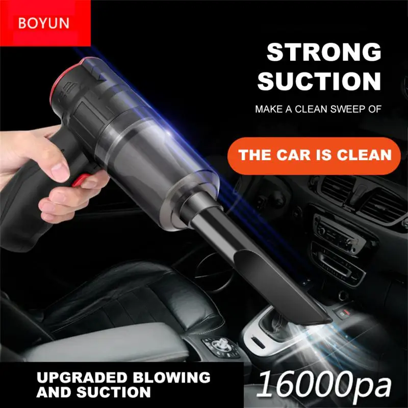 

16000pa Cordless Handheld Vacuum Cleaner Mini Portable Auto Wireless Car Home Power Powerful Dust Suction Accessories Car H