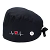 Fashion Floral Surgical Cap Doctor Hat Nurse Printin Solid Color Embroidery Operating Room Medical Women Operating Room Hat 5