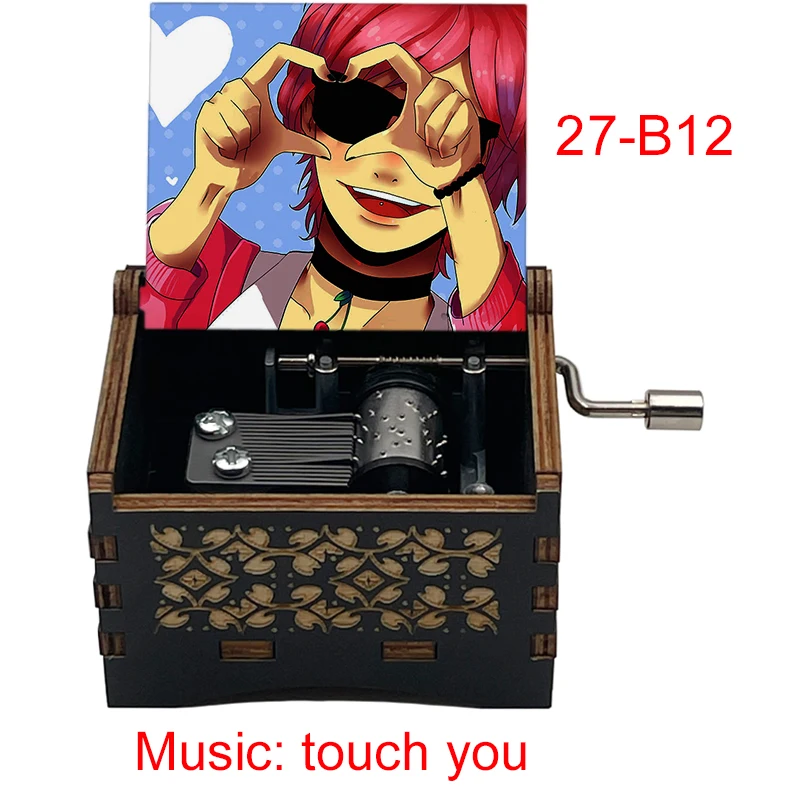 Music Box Touch You Black Music Box Yarichin b Club Anime Ayato Yuri Print Classmates Friends Fans Birthday New Year Gift Home Cute Decor
