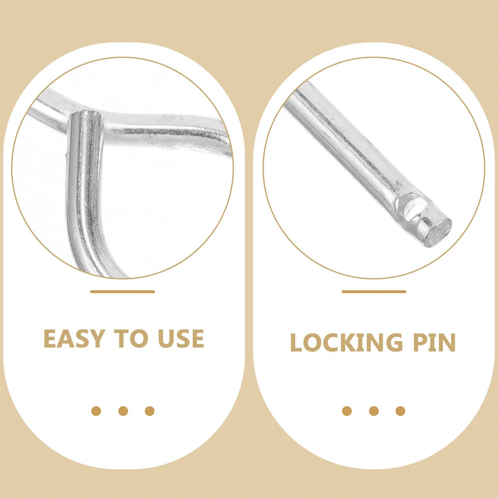 50 Pcs Fire Extinguisher Latch Set Equipment Pull Pin Replacement Pins Metal Lock Accessories for Extinguishers