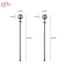 BNG Ball Shape Cuticle Clean Nail Drill Bit 3/32'' Professional Safety Diamond Nail Bit Nail Cleaner for Cuticle Dead Skin 6