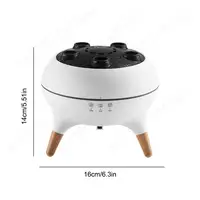 Dynamic Jellyfish Air Humidifier Essential Oil Diffuser with Colorful Night Lights Aromatherapy Diffuser for Home Bedroom Office 6