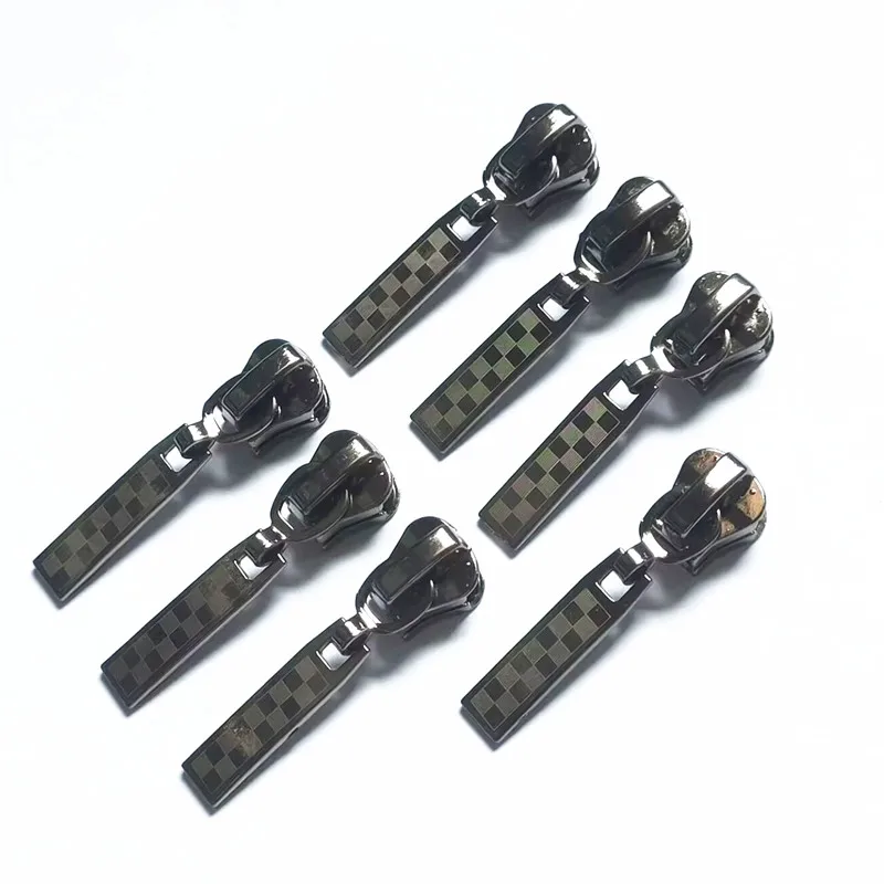 10/20Pcs 5# Resin Zipper Gun Black Zipper Head Clothing Home Textile Metal Slider For B03