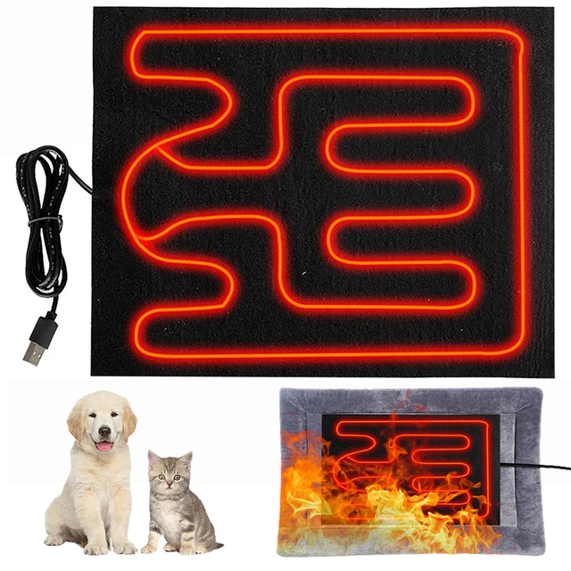 Usb Fűtés Film Meleg Összecsukható Fűtött Lapos Vízálló Autóülés Szőnyeg Párna Pet Hüllő Téli Hegymászás Kültéri Fűtőpárnák