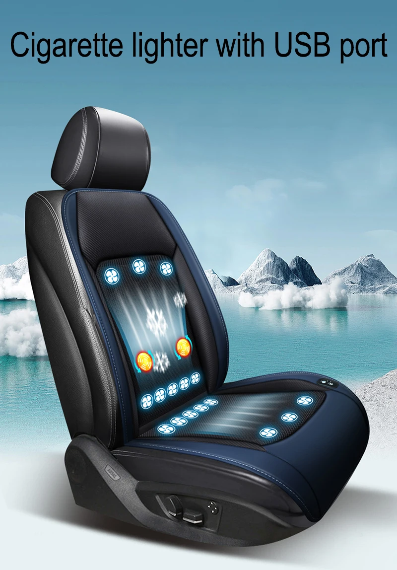Ventilated Cooling Car Seat Cushion Dubai