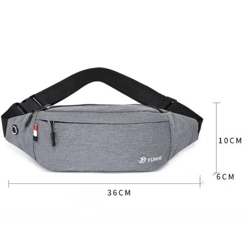 Unisex Casual Waist Pouch - Stylish & Spacious Travel Belt Bag