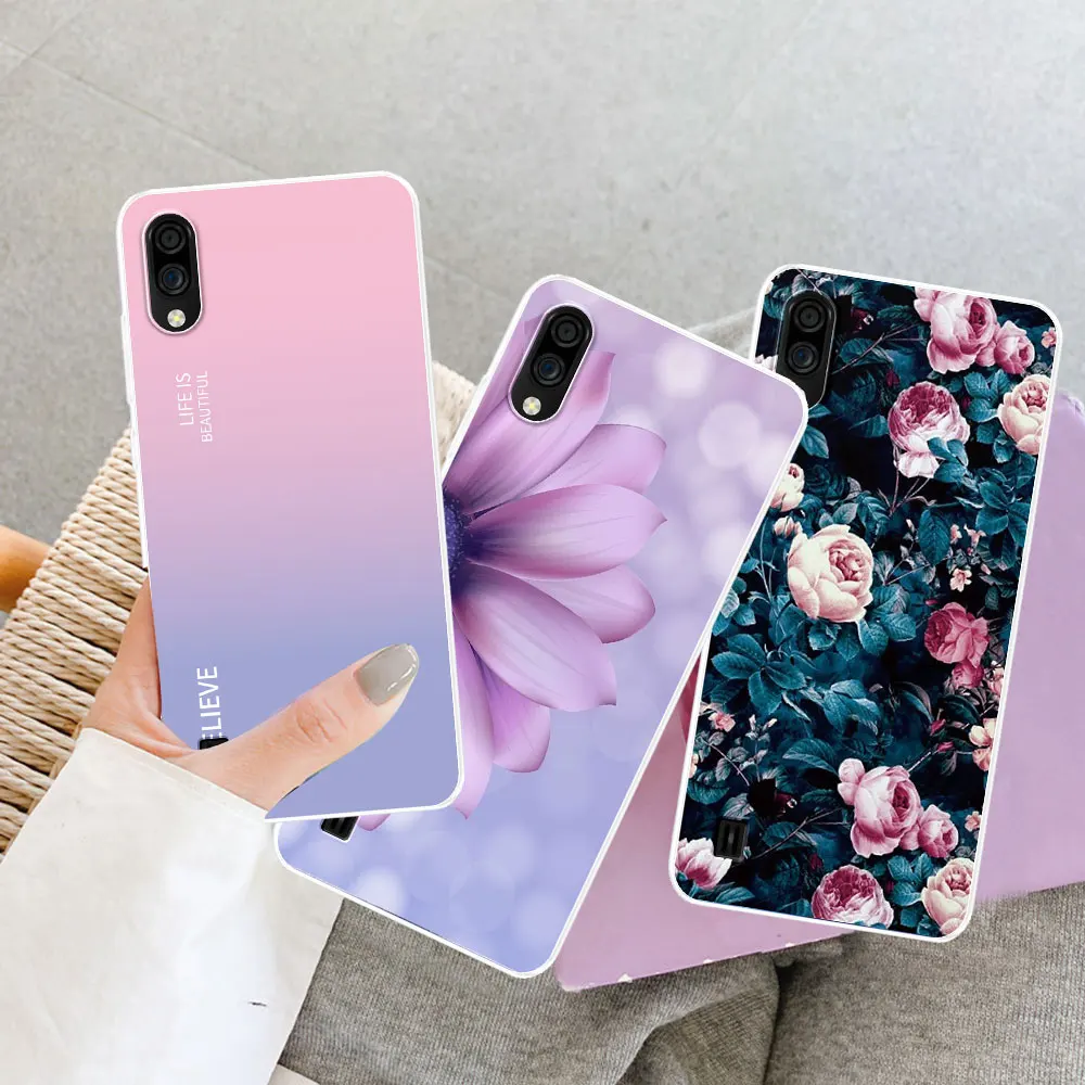 Clear Marble Painted Silicone Case - Soft Protective Bumper Cover