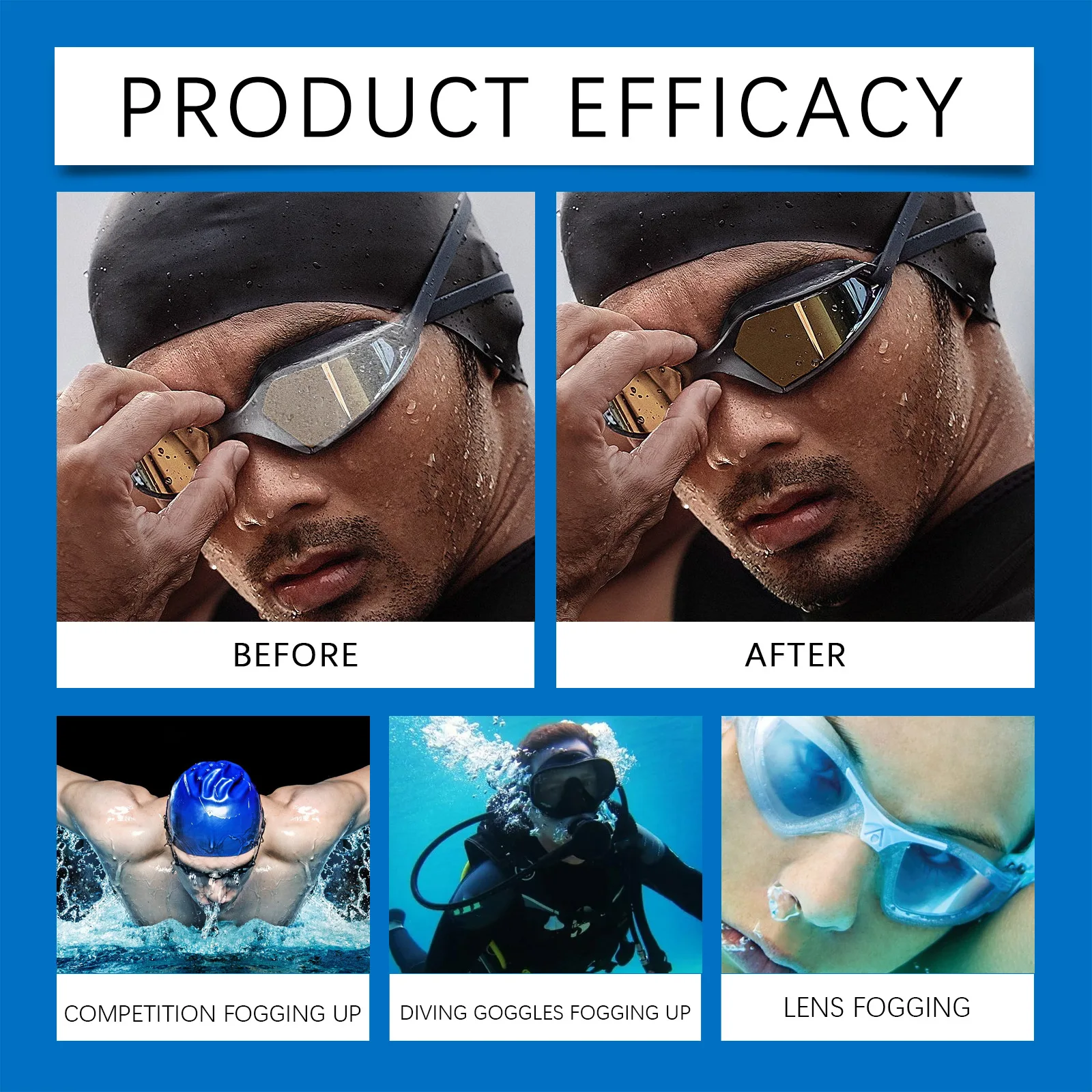 Lens Cleaner Spray Sunglasses Scratch Remover Oil Fingerprints Cleaner Swim Goggles Defogger Anti Fog Eyeglass Cleaning Solution