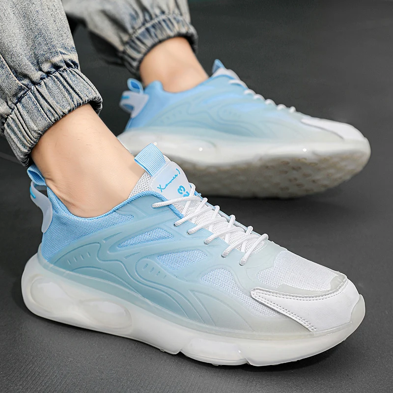 

Мужская спортивная обувь, новинка 2023, Высококачественная Мужская обувь, модная Уличная обувь для бега, Мужская удобная и дышащая повседневная обувь