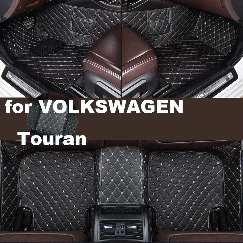 

Автомобильные коврики для VOLKSWAGEN Touran, 5 мест 2016-2018, аксессуары, индивидуальные автомобильные коврики