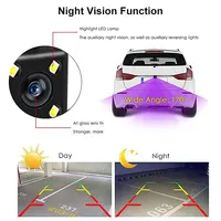 GRANDnavi caméra de recul de voiture HD CVBS480P lien de stationnement caméra de recul étanche Version nocturne 170 Image couleur grand Angle 2