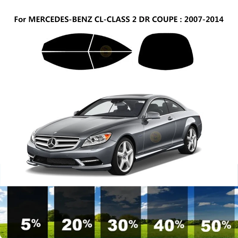 

Precut nanoceramics car UV Window Tint Kit Automotive Window Film For MERCEDES-BENZ CL-CLASS C216 2 DR COUPE 2007-2014