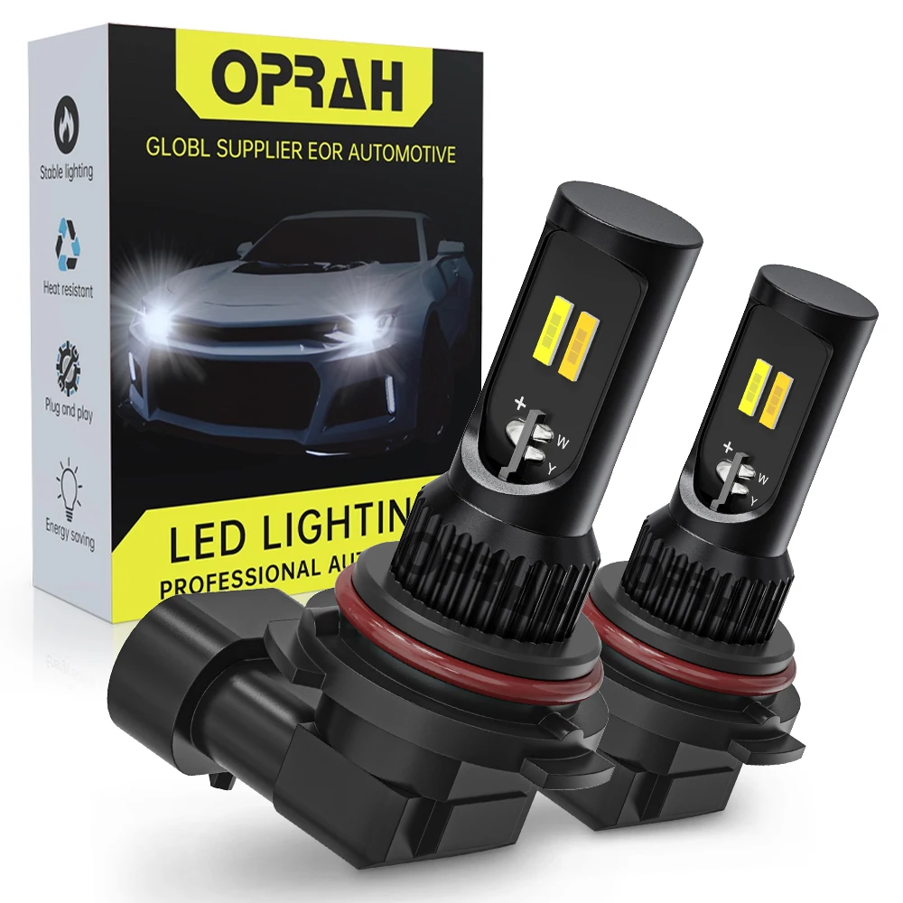 

Двухцветные Автомобильные противотуманные фары Oprah 2x, лампа H7 H11 9005 HB3 9006 HB4 3600LM 1860 2SMD 12 в 6000K для вождения, строгая автомобильная лампа