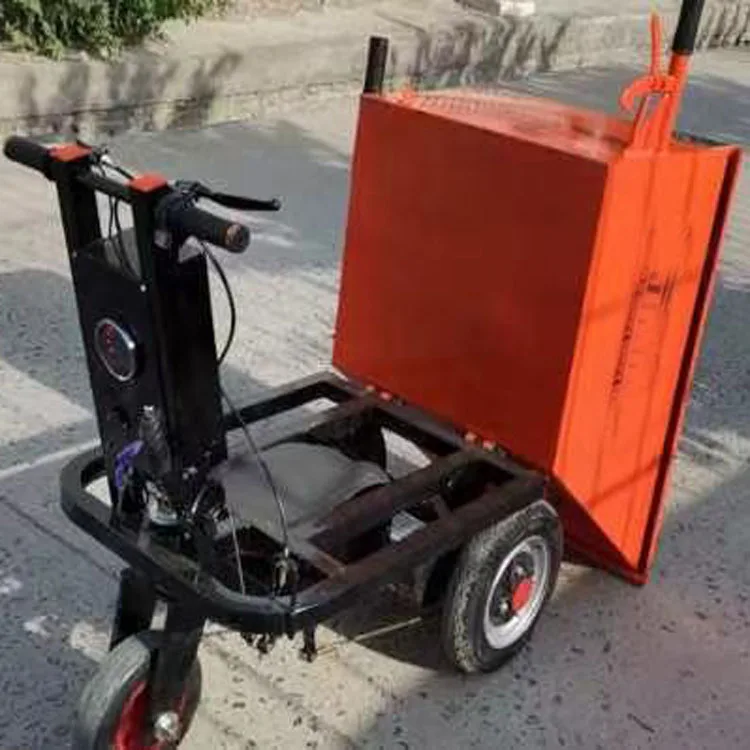 Construction Site Electric Trolley Multi-function Hand Push Tool Car Garden Hand