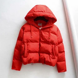 Padded Jacket Winter Hooded Parkas Woman Warm Down Jacket Large Size Woman Coat Thicken Women Casual Women Puffer Jacket