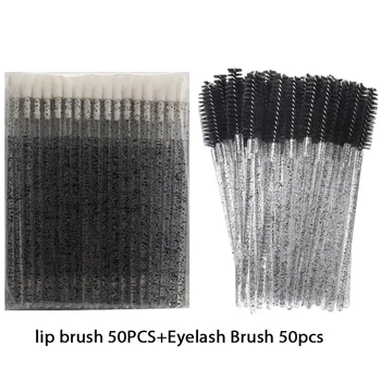 Brushes Lip 100PCS Disposable Eyelashes Mascara Wands Applicator Lash Extension Set For Eyebrow Eye Wholesale Makeup Tool 1