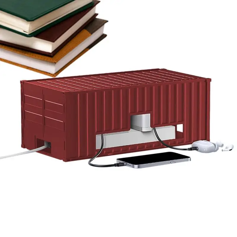 

Cable Storage Box Power Strip Hider Case Wire Box Organizer Power Strip Cover Cable Storage Box Home Cable Winder Organizer
