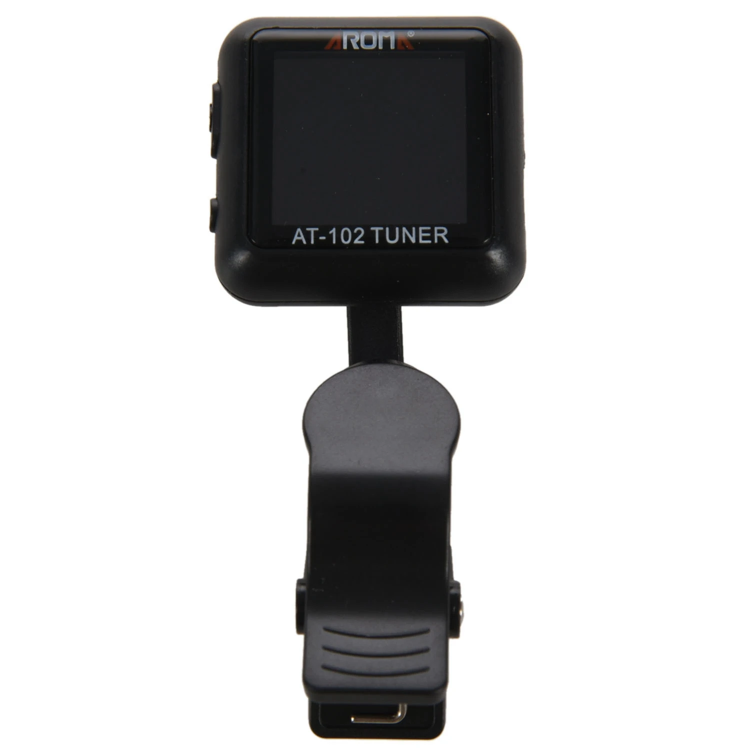 

Перезаряжаемый гитарный тюнер Aroma At-102 с клипсой, цветной экран со встроенным аккумулятором, Usb-кабель для хроматической гитары, басов