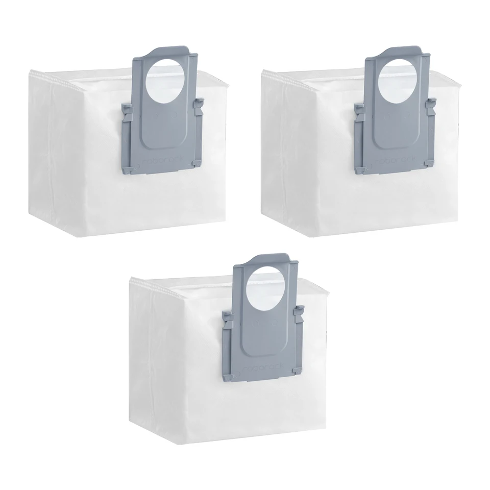 Herbruikbare stofzakken voor Roborock Q Revo, Qrevo S, Qrevo Curve, Qrevo Master, S8 MaxV Ultra, S8 Max Ultra, Saros 10R stofzuiger, 2,7 L grote capaciteit stofzuigerzakken vervangende onderdelen