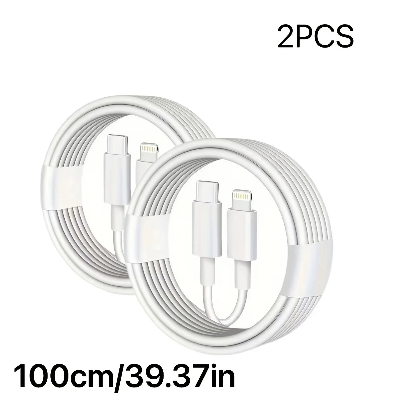 MFi 인증 2개/5개입 USB-C to Lightning 고속 충전 케이블, 아이폰 14, 13, 12, 11 Pro Max, Mini, Plus, XR 호환