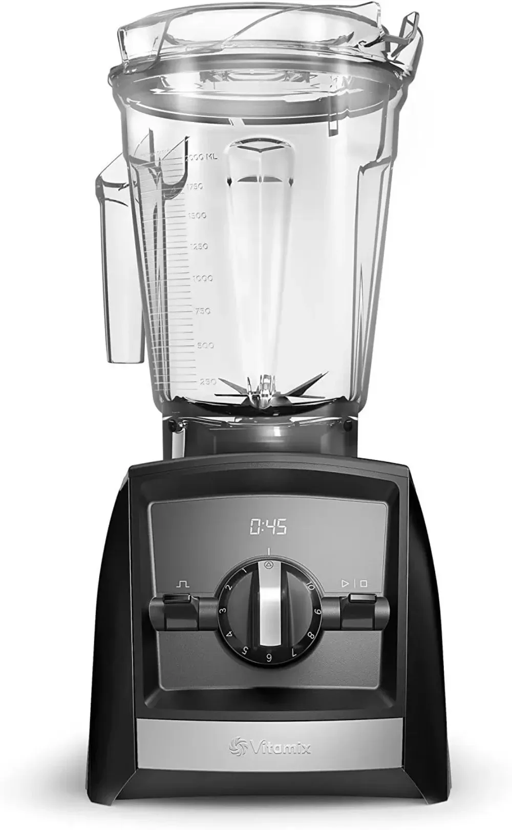 

Vitamix Black A2300 Ascent Series Smart Blender, Professional-Grade, 64 oz. Low-Profile Container, 64 fl oz