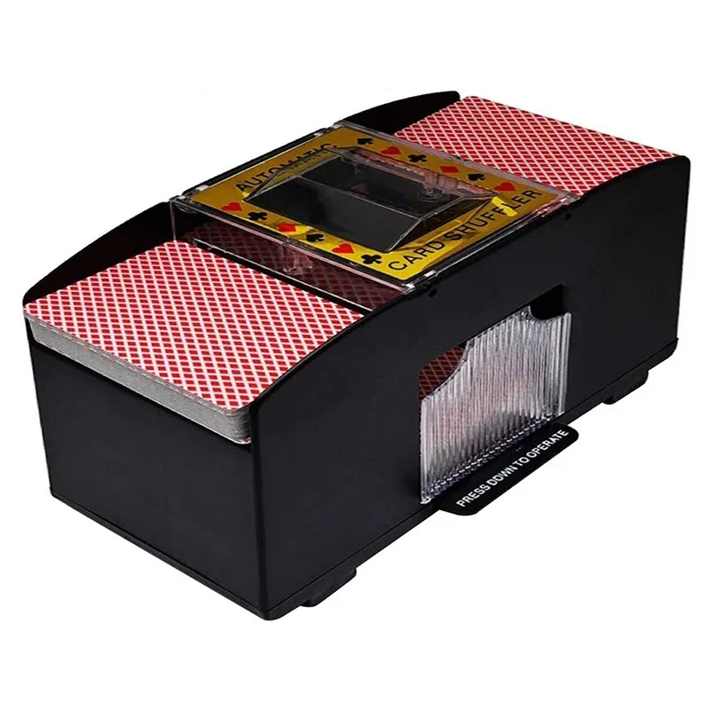Card shuffling tool Board Game Poker Playing Cards Electric Automatic Poker Shuffler Casino Robot Card Shuffler Shuffling Machine Playing Tool