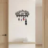 Beautiful Floral Key Holder - Wall Mounted Coat Rack - Wall Decor, Entryway, Bedroom decor Wall-Mounted, Hooks, Key Holder 5