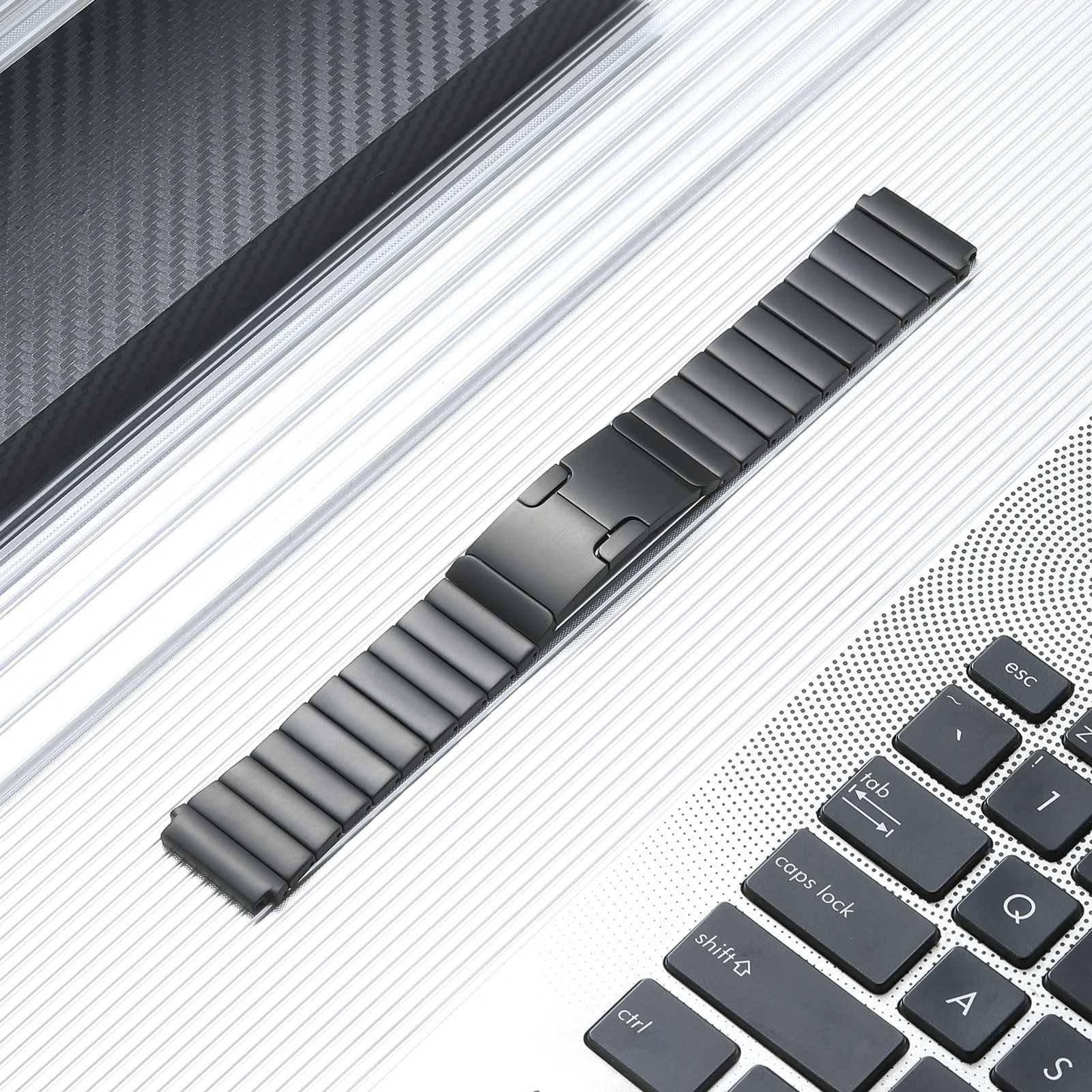 22 مللي متر حزام ربط معدني ساعة هواوي 4 3 3Pro/GT2...