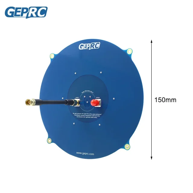 GEPRC Triple Feed Array 5.8G 14DBI Circular Polarized FPV Antenna Compatible RHCP LHCP for RC Drone FPV Long Range VTX Goggle 2
