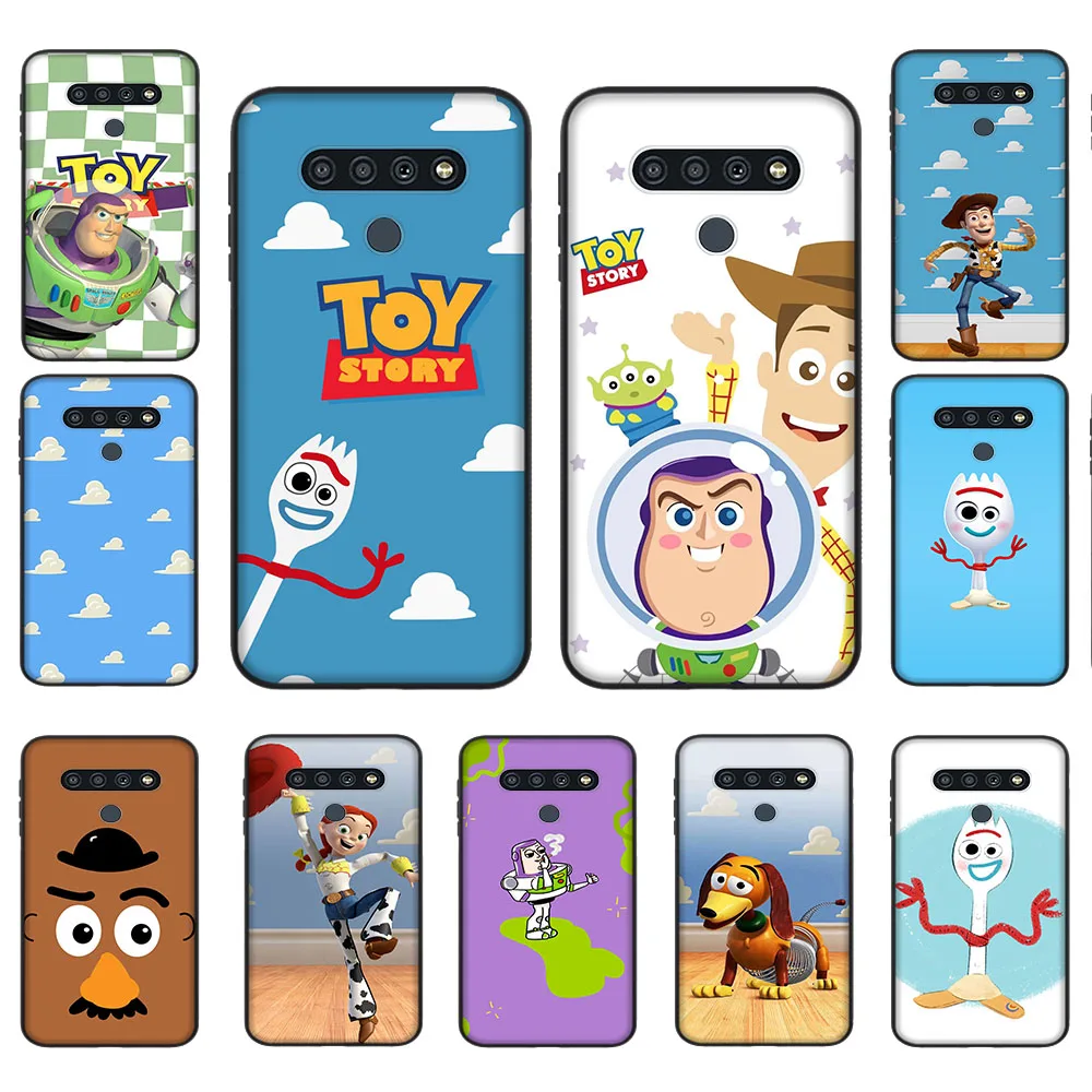 Custodia Morbida Per Xiaomi Redmi Note 10 10T 10S Pro Max Black Cover Dl-57 Toy Story