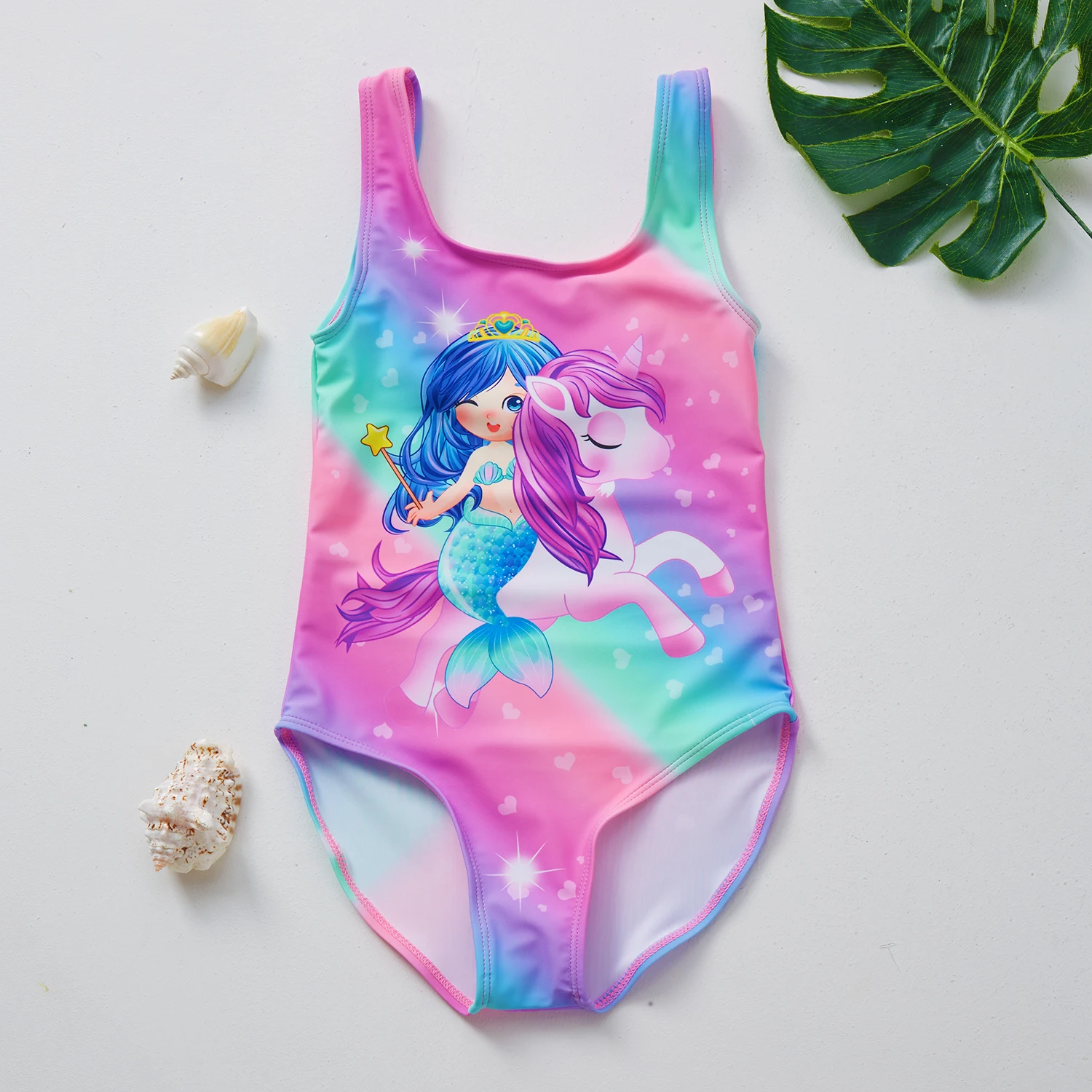 1~10Y Toddler Baby Girls Swimsuit one piece Children Swimwear Girls Swimming outfits Kids Beach wear children swimsuit