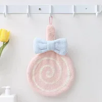 Hand Towel Cute Animal Hand Towel Washcloth For Children Animal Towels Strong Water Absorption Cute Hanging Kawaii Towels 3