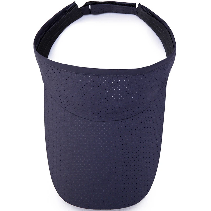 Summer Breathable Air Sun Hats Men Women Adjustable Visor UV Protection Top Empty Solid Sports Tennis Running Sunscreen Cap Hat