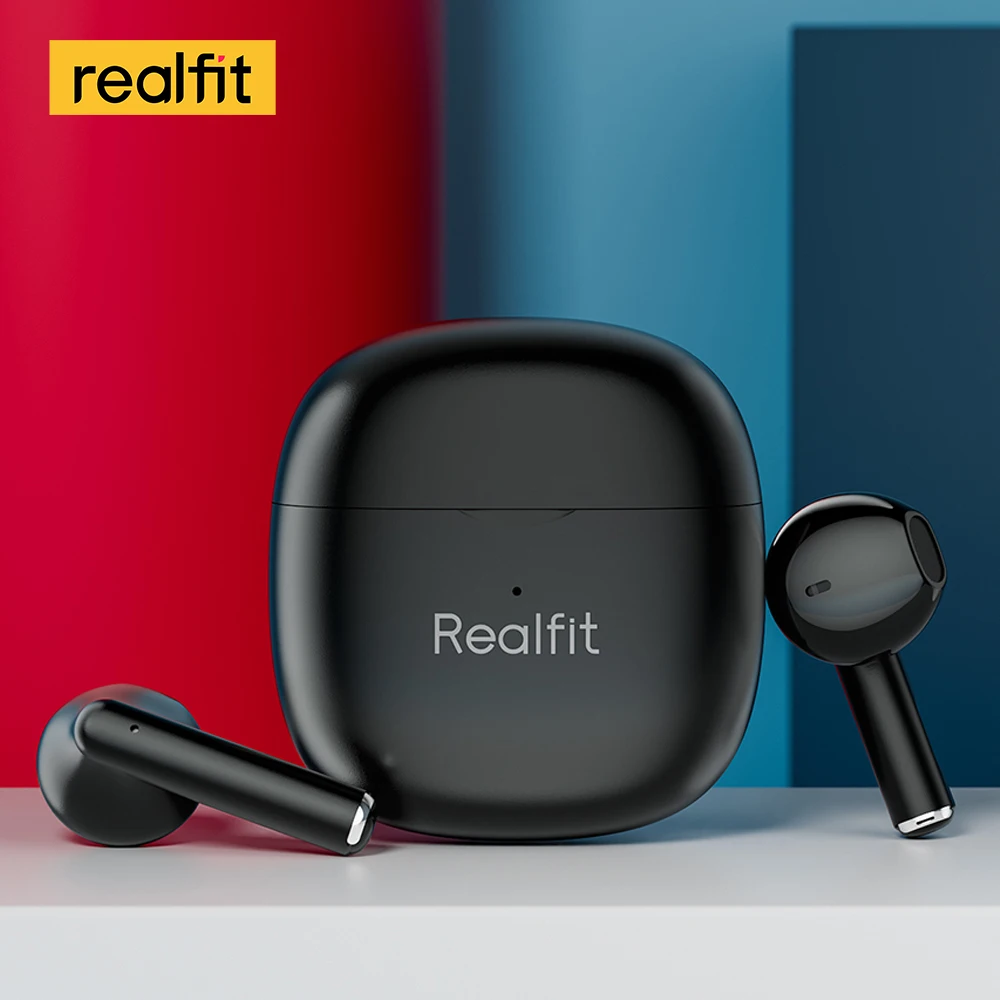 Realfit F1 Auricolare Bluetooth Eccellente Qualità Hifi Tws Auricolari Wireless All'Ingrosso Per Lenovo Lp40 Gm2 Pro Xiaomi Realme