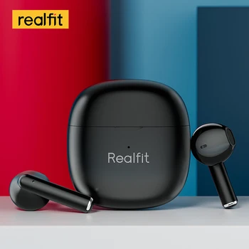 Realfit F1 블루투스 이어폰, 우수한 HIFI 품질, TWS 무선 이어버드, Lenovo LP40 GM2 Pro Xiaomi realme 도매