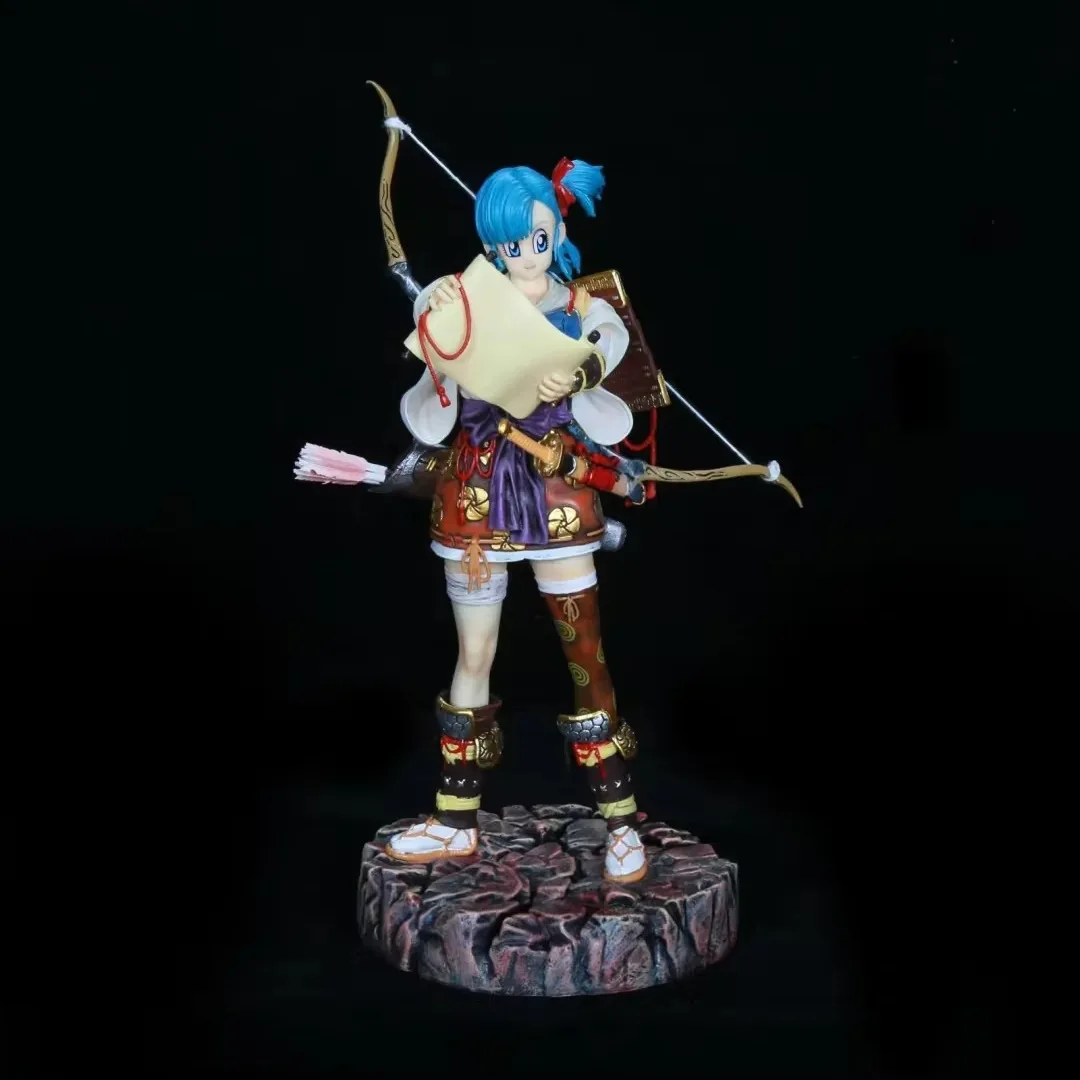 

Dragon Ball Anime Figure Samurai Series Bulma GK Model Statue Pvc Bulma Action Figurine Collection Model Toys Gift