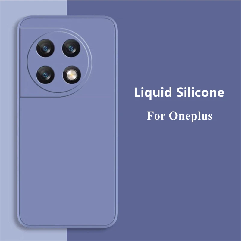 Custodia In Silicone Liquido Originale Per Oneplus 11 Cover Oneplus 11 10T Ace 10 Pro Cover Coque Funda Custodia Morbida Per Oneplus 11